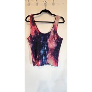 Hot Topic Galaxy Nebula Tank Top